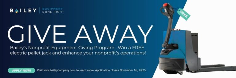 Apply for our Nonprofit Equipment Giving Program!