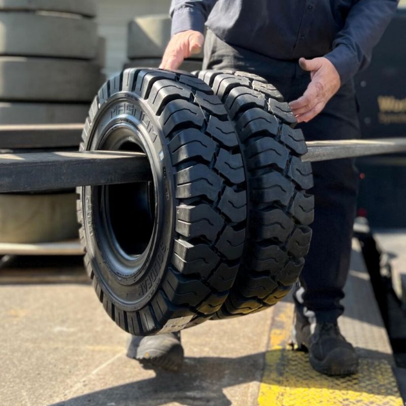 Solid Resilient Tires
